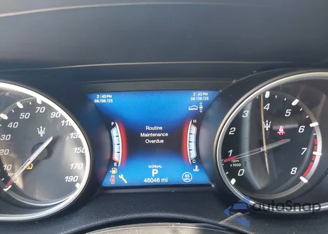 2019 Maserati Levante S из США, поврежденный, VIN ZN661YUA8KX308289